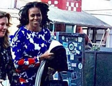 Μισέλ Ομπάμα και Σοφί Τριντό: Δυο «κολλητές» φίλες πηγαίνουν μαζί για ψώνια και φαγητό (φωτό)